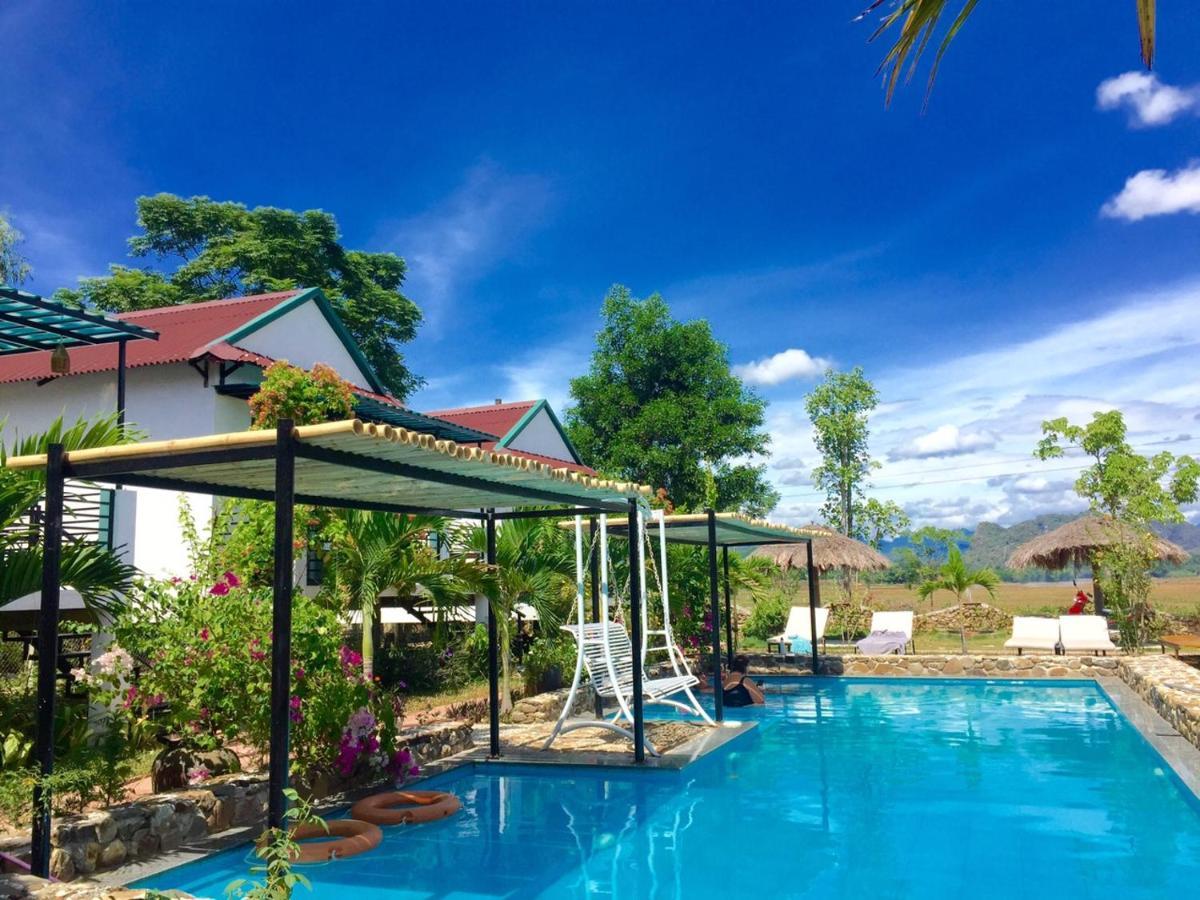 Palafita Bungalow Phong Nha Buitenkant foto