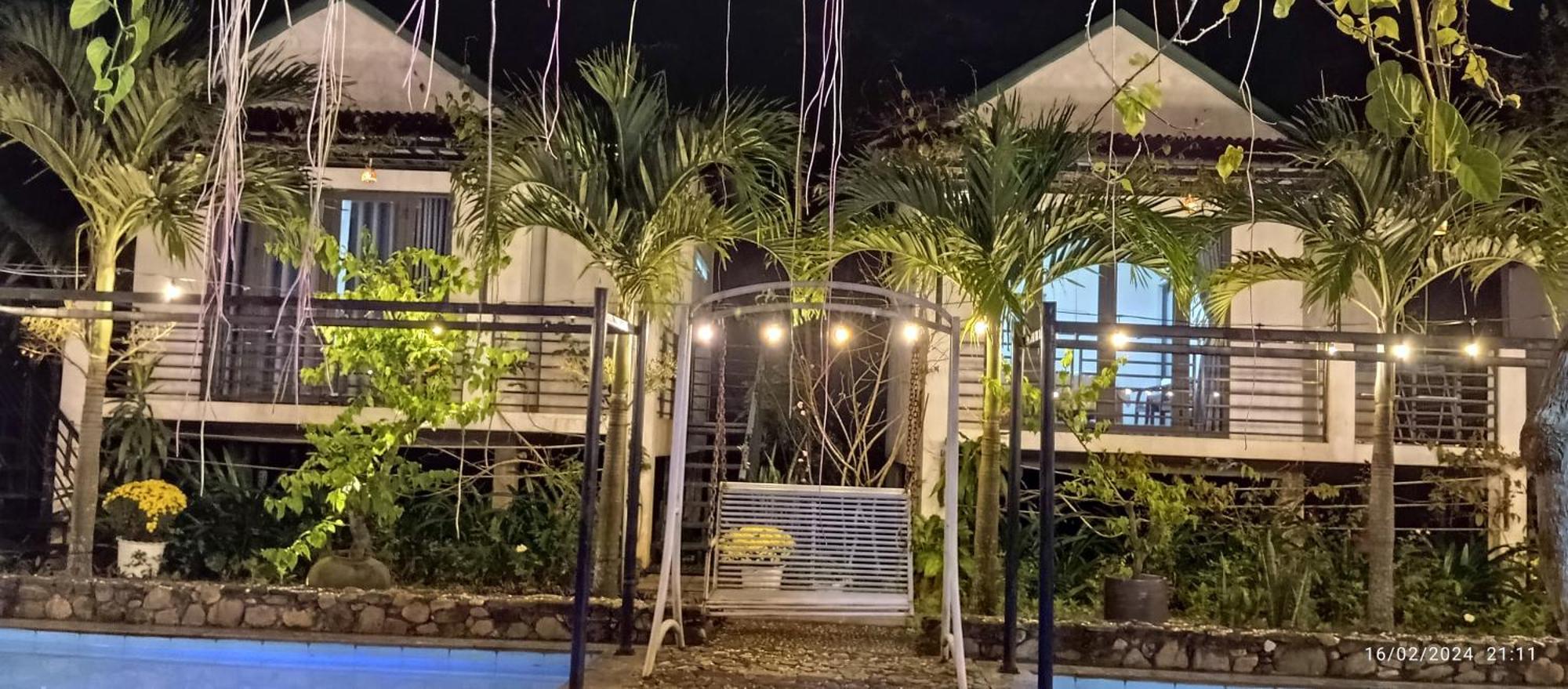 Palafita Bungalow Phong Nha Buitenkant foto
