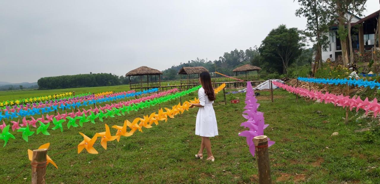Palafita Bungalow Phong Nha Buitenkant foto